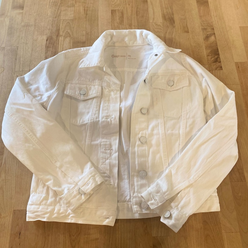 White Jean Jacket | Gap
